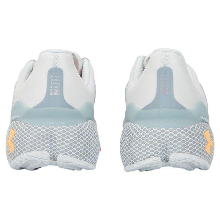Under Armour HOVR Machina 3 Grey Mist Coral Women Sneakers Harbor-Blue 3025660-104