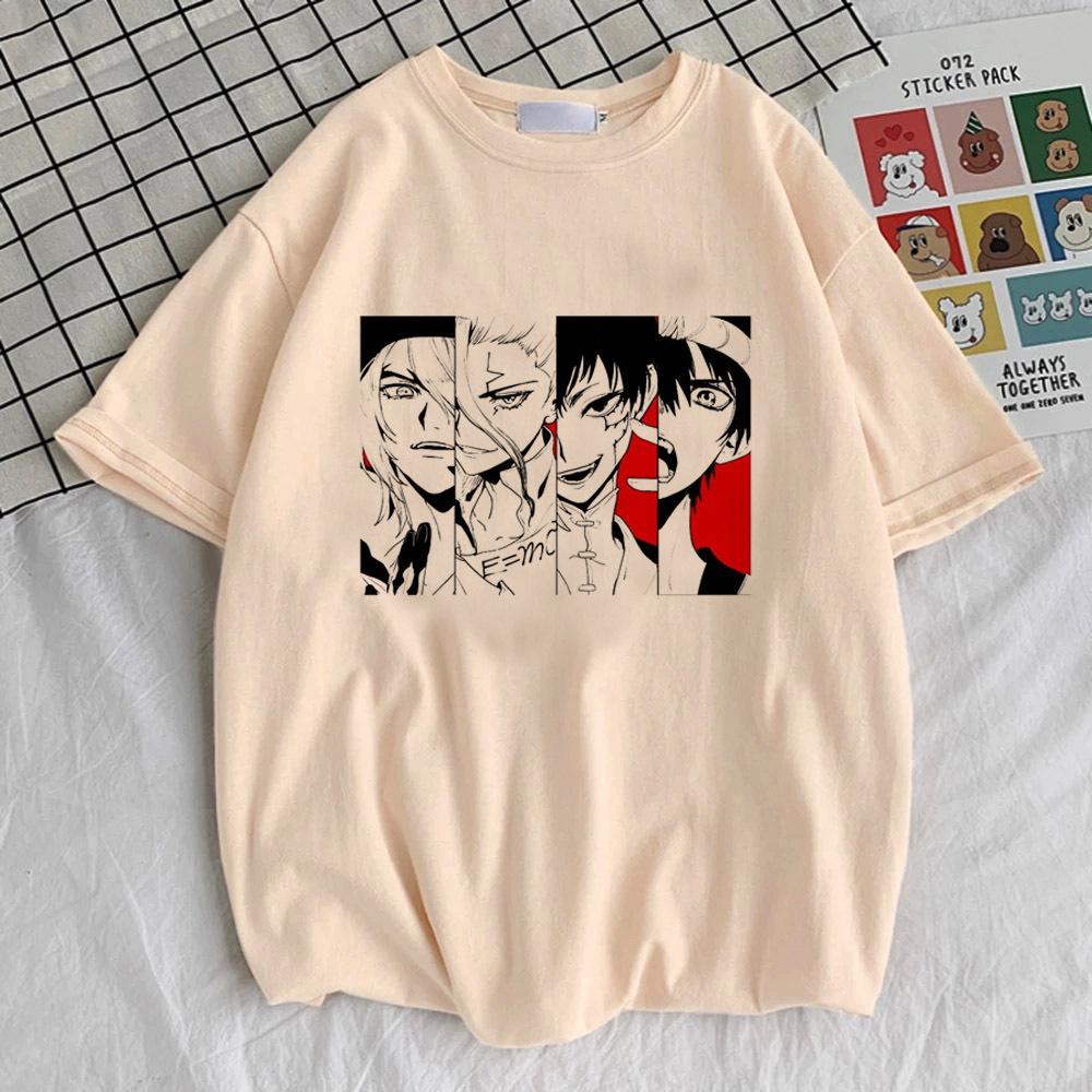 Dr Stone Top Tees Teen 2000s Trendy Aesthetic Colorful Anime Women Shirt Pastel Vintage Grunge Psychedelic Classic Harajuku