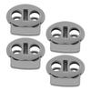 30Pcs Spring Cord Lock Zinc Alloy Durable Multipurpose Spring Toggle Stopper Fastener for Drawstrings Bag Replacement