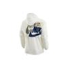 Nike Jachetă cu glugă țesută cu imprimeu logo cu litere Bărbați Îmbrăcăminte exterioară Alb DV3313-133