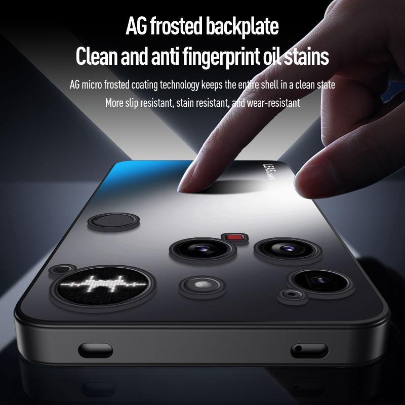ShockProof AG Frosted Soft TPU+PC Matte Back Cover For Nothing Phone 3 NothingPhone3 5G Phone Case Coque