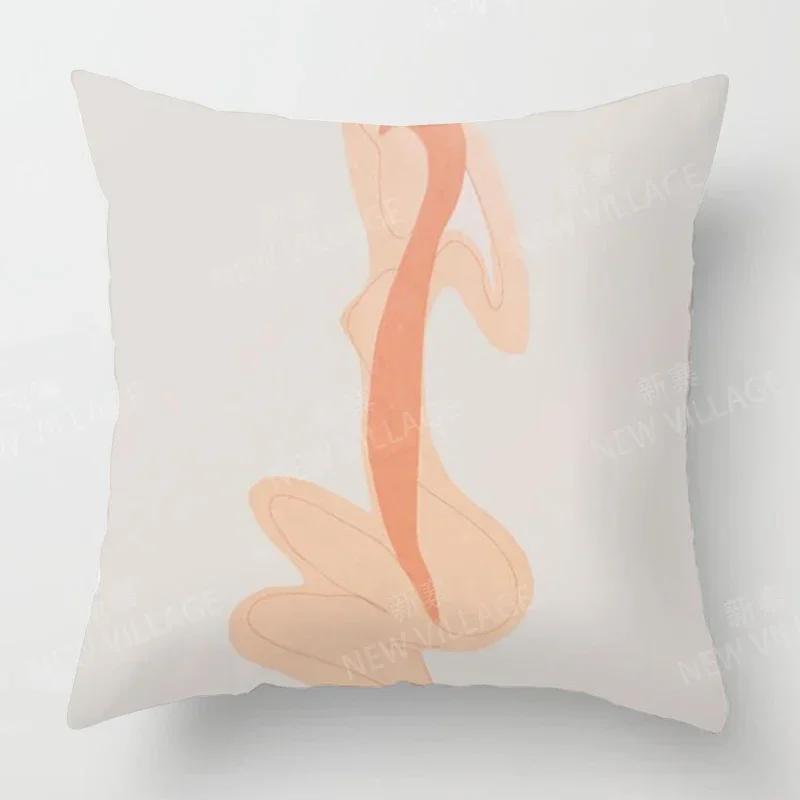 Nordic Fall Home Decor Autumn Decoration Throw Pillow Cover Sofa Cushion Cover  Modern Living Room