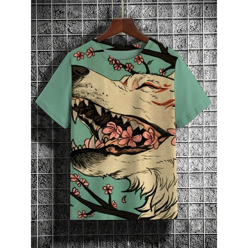 Fashion Men's Retro Evil Devil Eye Art 3D Print Casual T-Shirt Men/Women Short Sleeve O-Neck Top Oversized Tee Kid Clothing