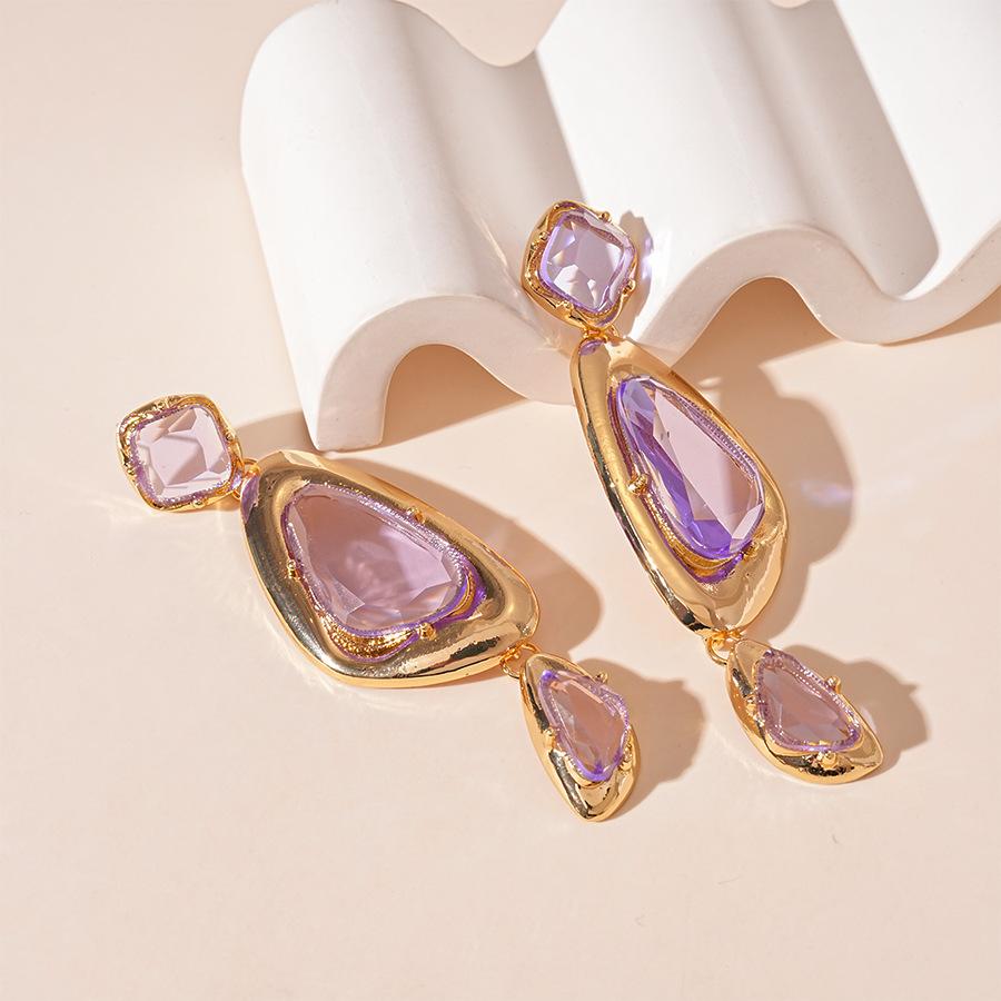 Triangular Geometric Earrings, Elegant and High-end Earrings for Women