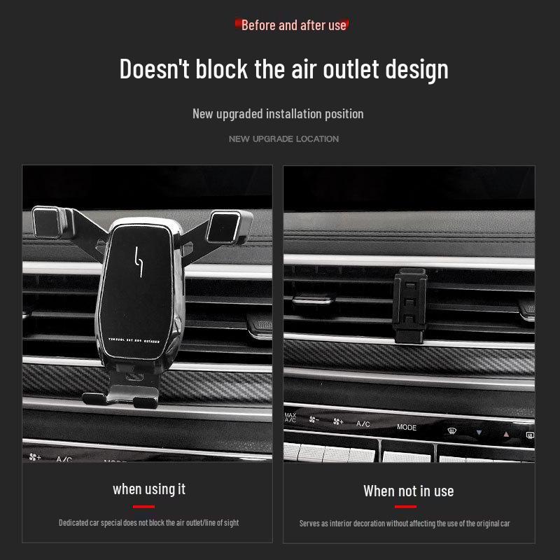 Wireless Charging Navigation Phone Holder for 17-21 Dongfeng Fengguang Cars