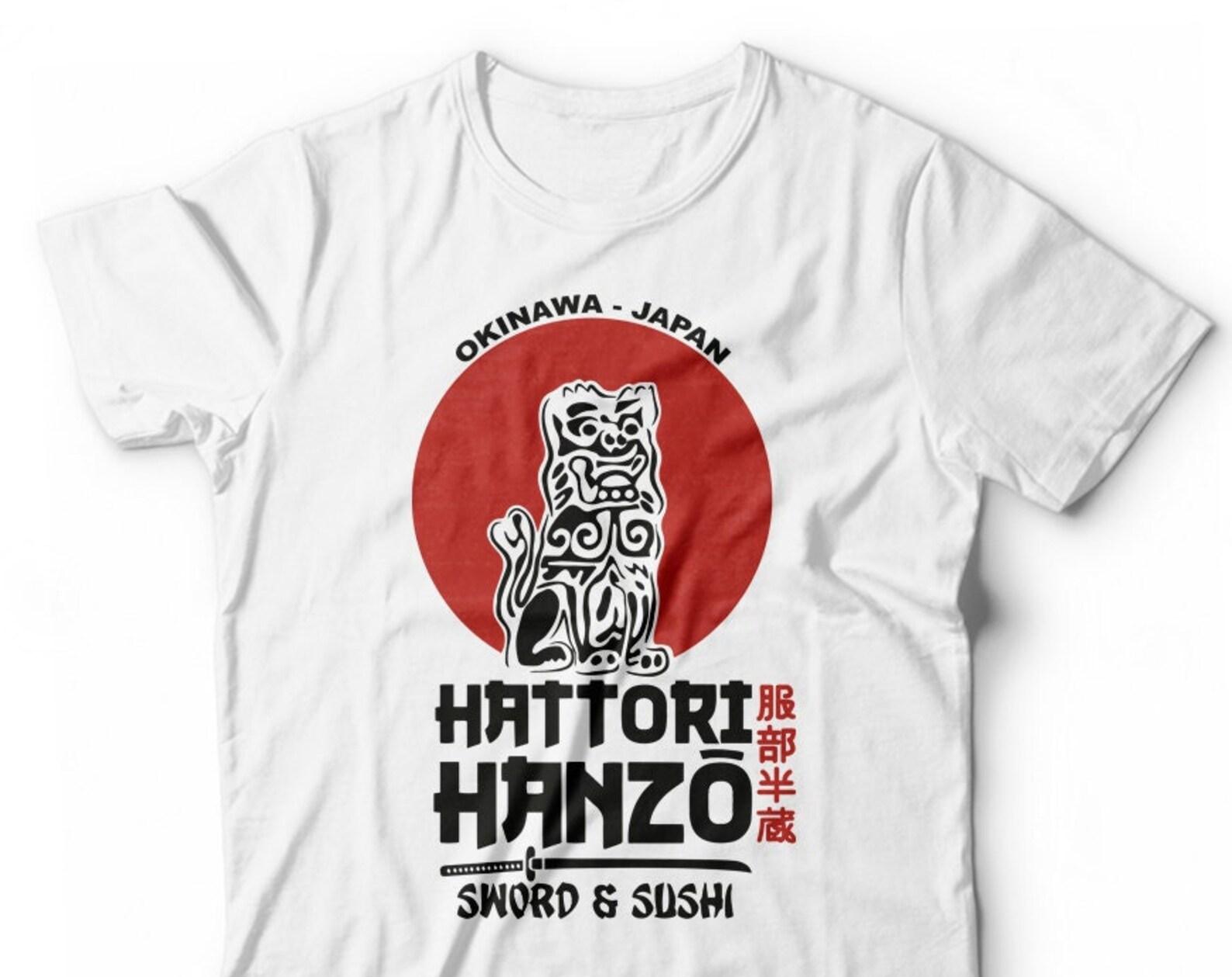 Hattori Hanzo T-shirt - Vintage Katana Sword Bill T-Shirt - Vintage Movie L