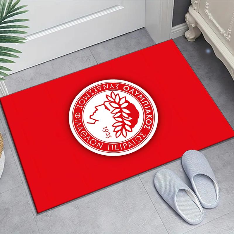 1pc Football Team Design Area Rug - Non-Slip, Soft & Cozy Floor Mat for Living Room, Bedroom, Office - Indoor/Outdoor Decorative Carpet