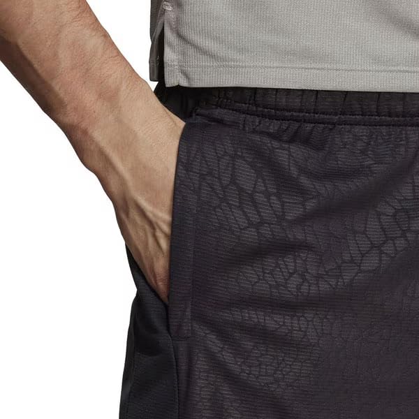 Adidas M Workout Wear NEK61 Size Shorts, Multi-Athletic Shorts, (HS7505), Black, J/L7