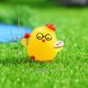 High-End Resin Micro Landscape Chicken Ornaments