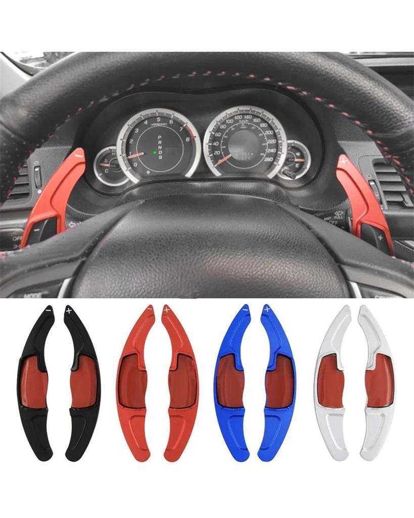 Paddle Shift Cover Extension Accord for 8th Generation Odyssey 4th Generation CR-Z Car Steering Wheel Paddle Shift Extension Sticker (Blue)