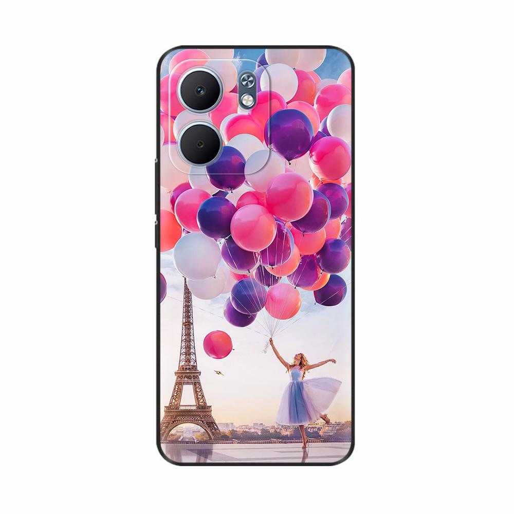 For Oppo A5x Case Soft Silicone Phone Cases Black TPU Back Cover For Oppo A5X A5 x 4G 5G Case Cute Printed Bags Fundas Coque