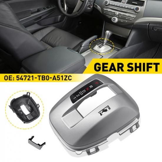 

Center Console Shifter Gear Shift Plate Cover Bezel For Honda Accord 2008-2012