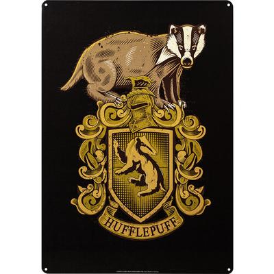 Harry Potter A3 Tin Sign (Hufflepuff)