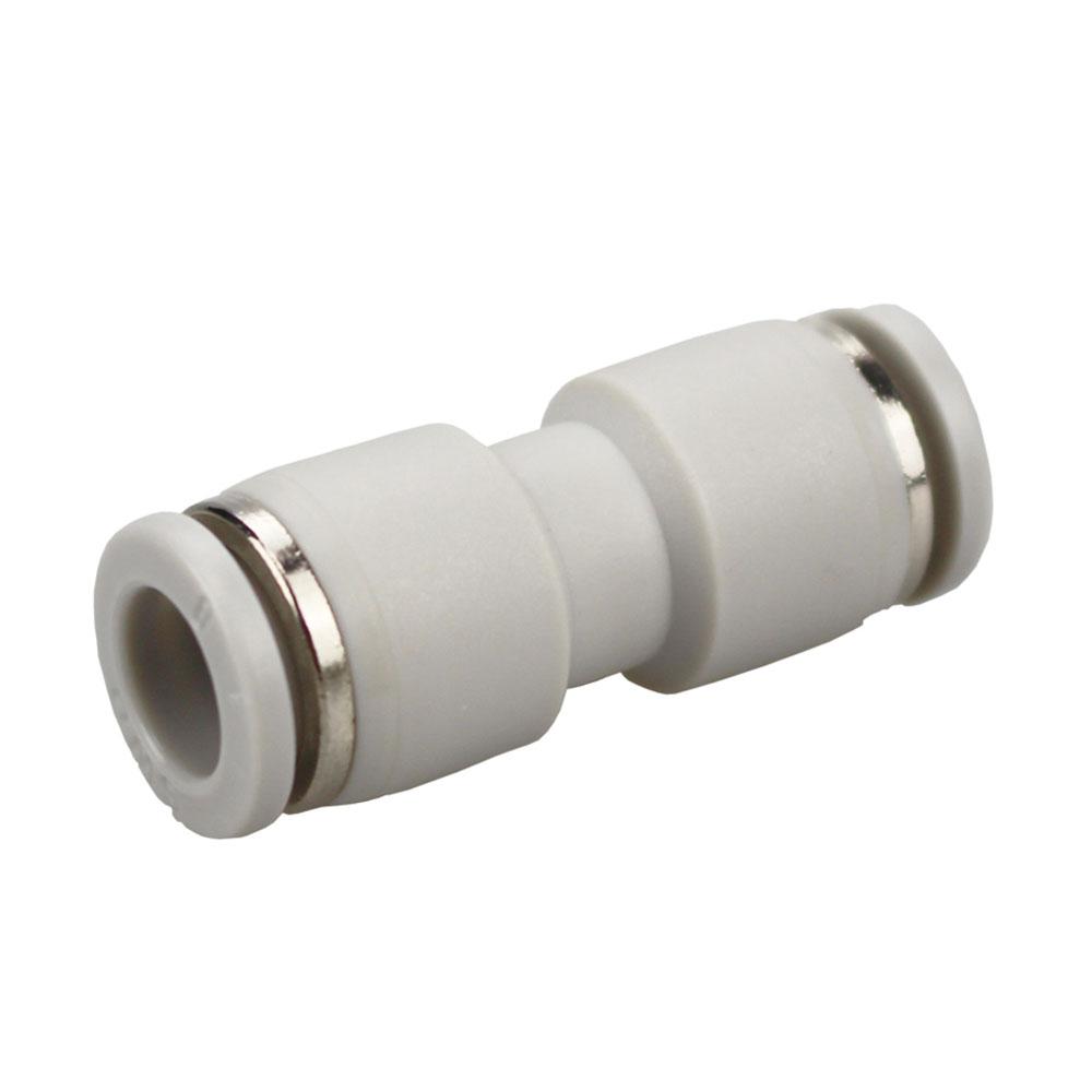 Fit 3 4 6 8 10 12 14 16mm Tube Straight PU Plastic Pneumatic Air Pipe Fitting Fitting Push In Connector Coupler