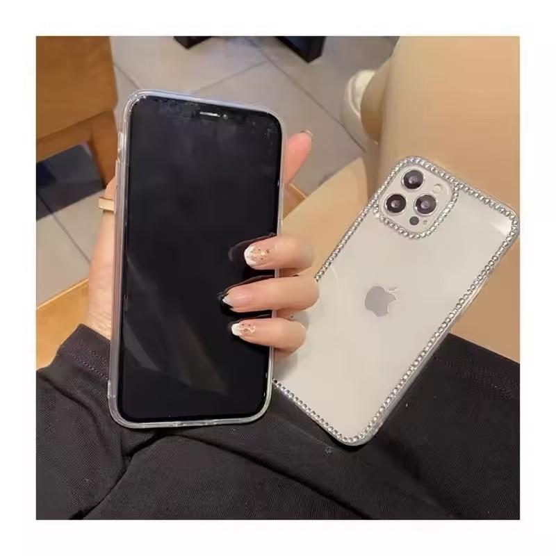 Glitter Bling Diamond Clear Phone Case For Xiaomi Redmi Note 13 14 Pro Plus 4G 5G 14C 13C Redmi A4 A3 Pro A3X Turbo 4 Soft Cover