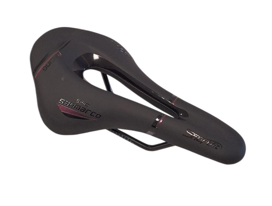 Selle San Marco Shortfit Bicycle Saddle 250X144Mm Black And