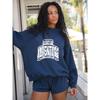 European Size Women's Autumn Heavyweight High Neck Casual Hoodie