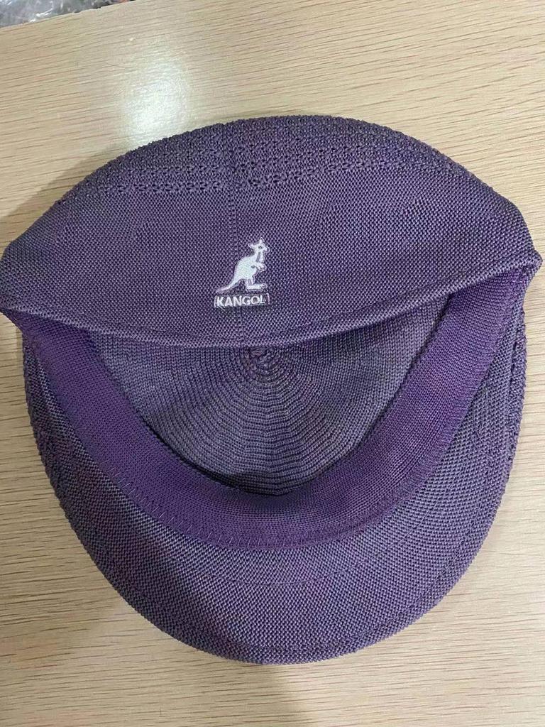 KANGOL Unisex Summer Mesh Beret - Hyuna Style Windproof Flat Cap