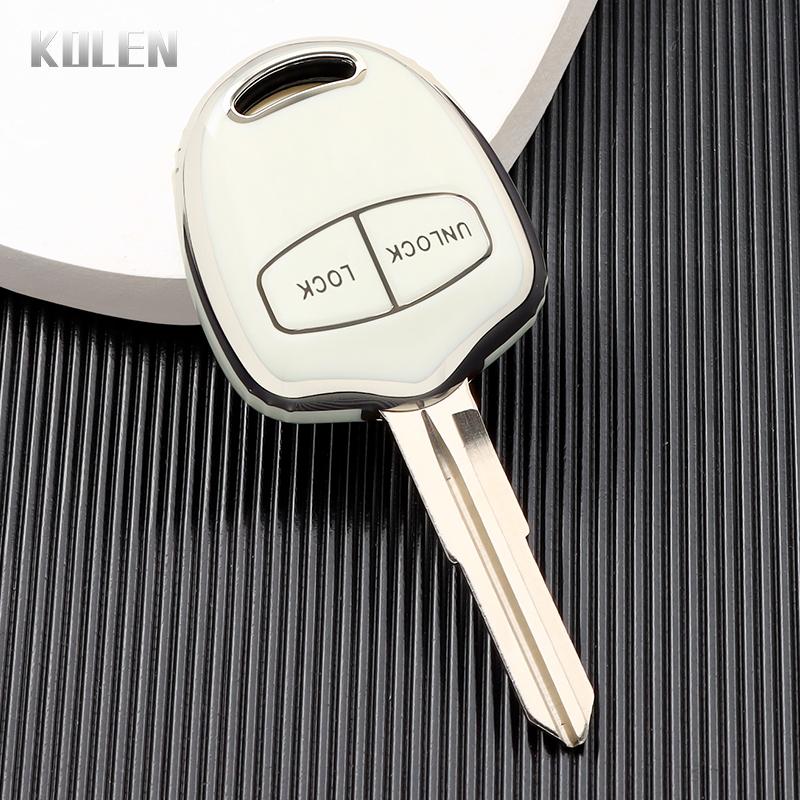 2 3 Buttons Tpu Car Key Case Cover Shell Fob For Mitsubishi Lancer Ex Evolution Grandis Outlander Triton Pajero Asx Accessories