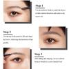 Bifurcated Eyebrow Pencil 2 Point Wild Eyebrow Pencil Long Lasting Easy To Grip Eyebrow Tattoo Waterproof Extremely Fine Eyebrow Pencil Black