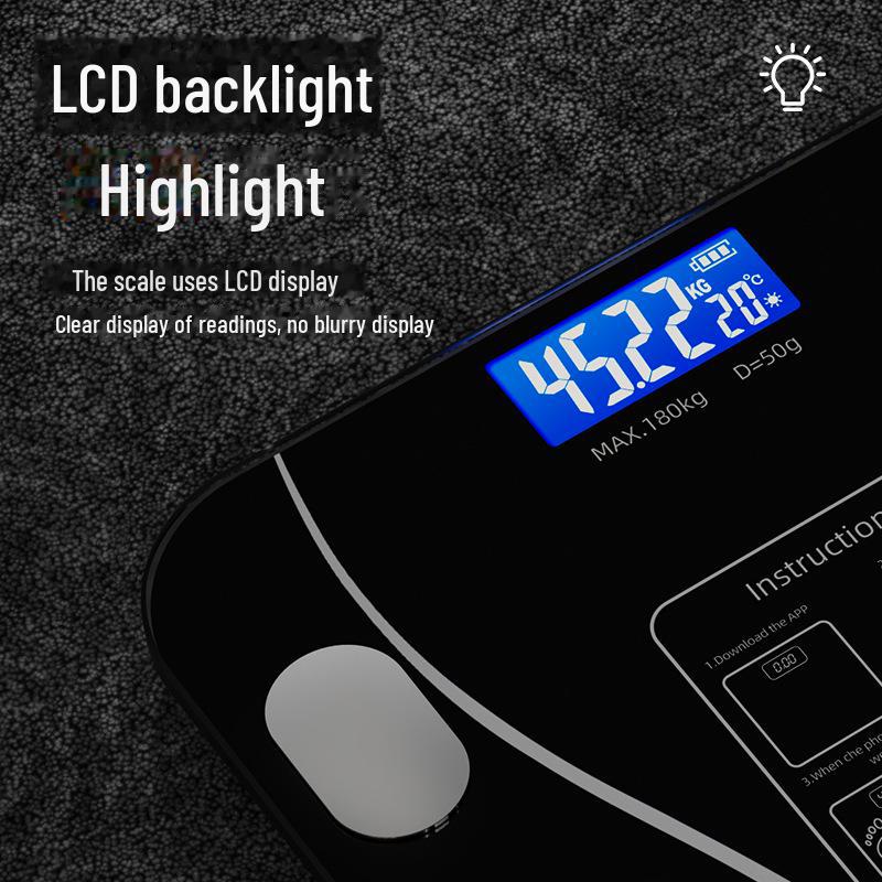 Bluetooth Smart Body Fat Scale with High Precision