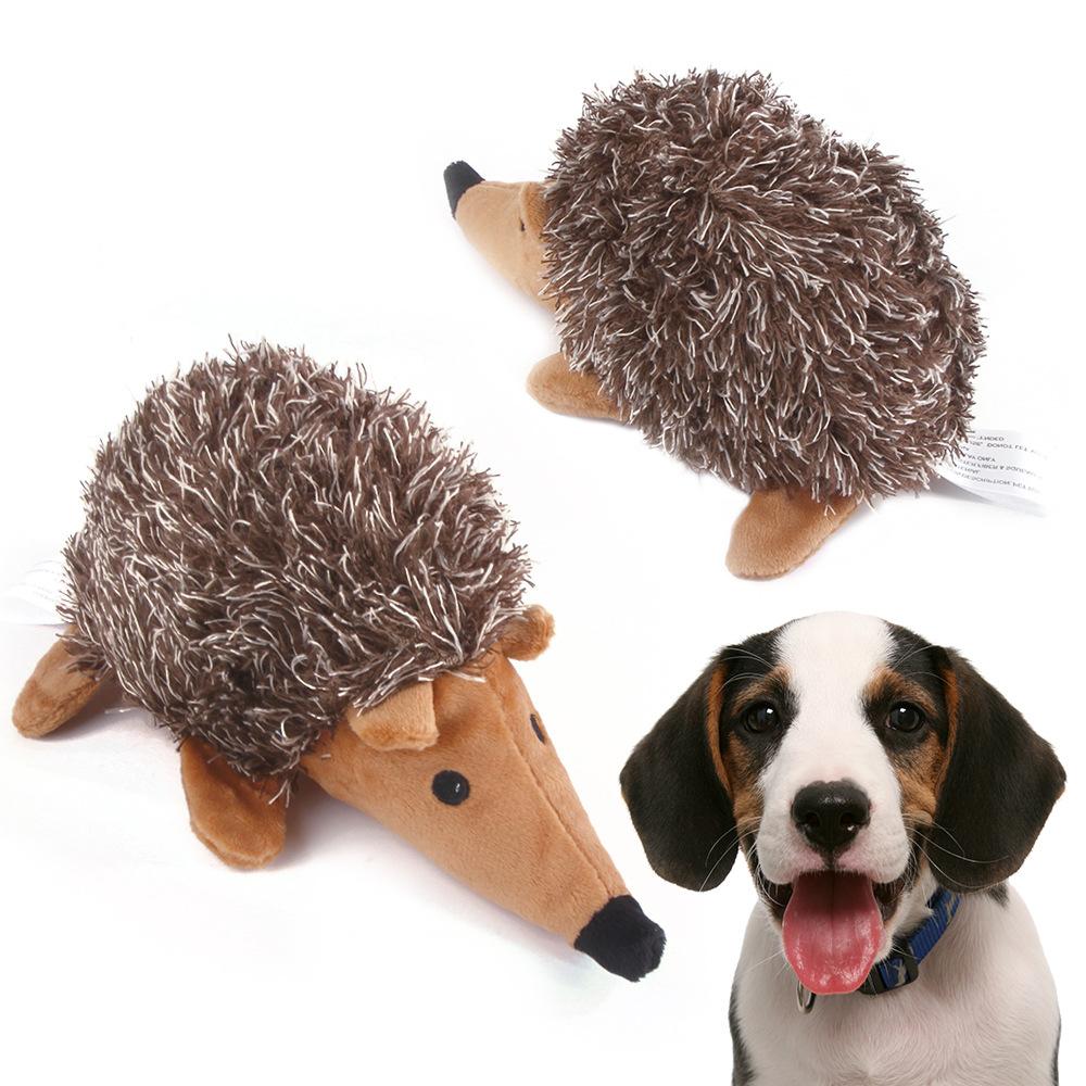 

Pet Dog Плюшевые игрушки Squeak Chew Toy Bite Устойчивый моляр Pet Sound Игрушка Ежик В форме домашнего животного Дрессировка Собаки Аксессуары для кошек