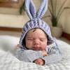 Lifelike 45cm Soft Cotton Body Simulated Reborn Doll Pascale Truely Like 3D High Color Painted Skin Newborn Doll Cute Baby Doll for Kid Birthday Gifts
