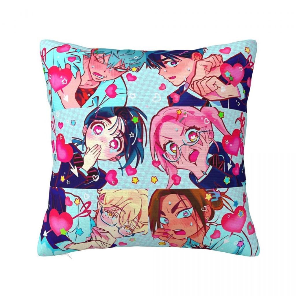 Shadow Milk Cookie Run Kingdom Square Pillow Covers Bed Car Cute Cartoon Anime Cushion Case Funny Decor Pillow Cover 4040