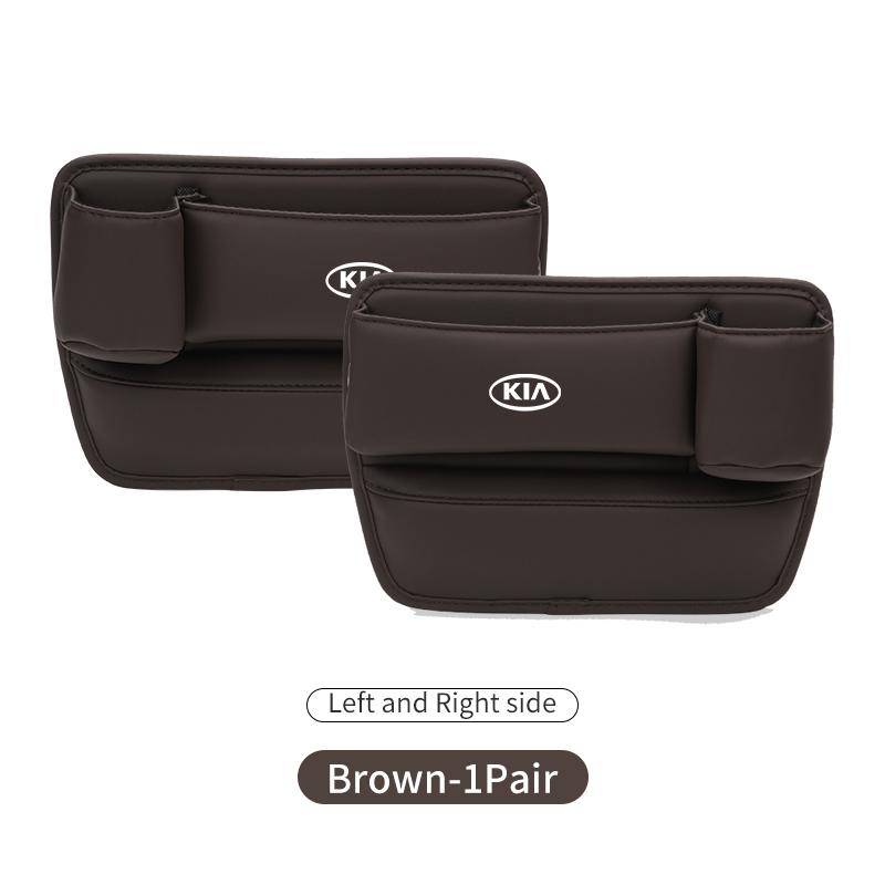 NYOJ2 Car Seat Center Console Armrest Gap Filler Storage Box For KIA Ceed Sportage Rio K5 K2 Optima Cerato Proceed Venga