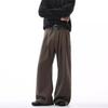 American cleanfit high street scimitar drooping trousers men's spring niche trendy brand casual loose straight trousers