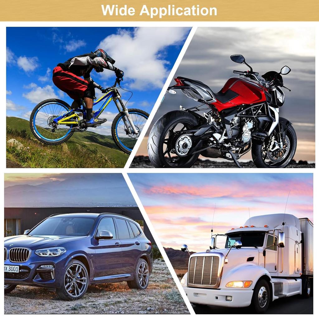 GODESON Tire Deflator,4 in 1 Solid Brass Easy Storage and Using Tire Air Down Tool,Tire Pressure Deflators for Offroad Vehicle