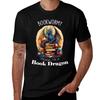 Book Dragon's Lair: Bookworm? Please, I'm a Book Dragon T-Shirt Man T Shirts Graphic T Shirt Custom Print T-Shirt