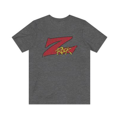 Z Rock Heavy Metal Radio 1986 Vintage Men's T Shirt