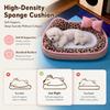 Leopard-print Cat Dog Sofa Bed Four Seasons Cat Sleeping Mat Pet Cushion Bed  Pet Sleeping