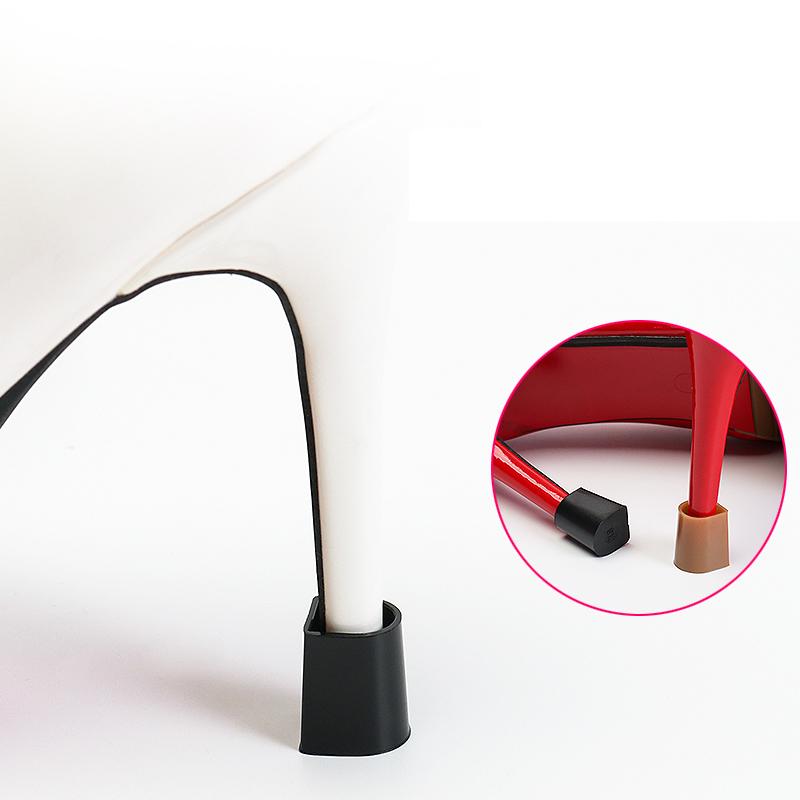 High Heel Protectors Heel Stoppers Heel Repair Caps Covers for Women Shoe Heels Protector Perfect Silencer Non-slip 2Pcs/Pair