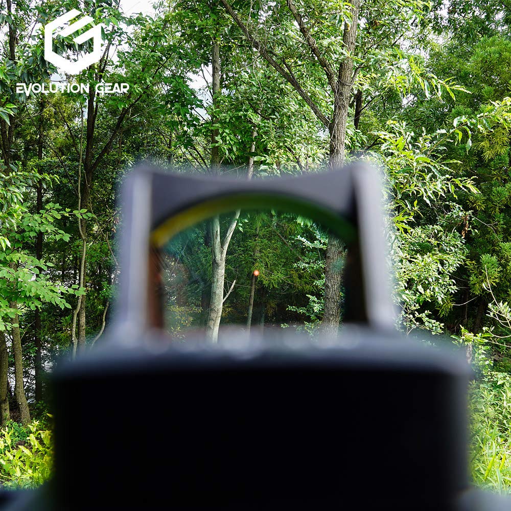 Military Garage EVOLUTION GEAR TA31 COG ECOS 4x32 Scope & RMR Replica Set with Kill Flash, QD Mount, 4x Magnification, Black