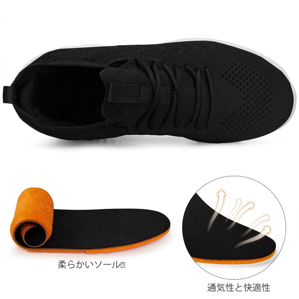 Running Walking Athletic Suitable for Commuting and School [Feethit] Men's Sneakers, Shoes, Shoes, Shoes, Breathable, Stylish,