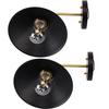 2 Set Vintage Wall Sconces E26/E27 Industrial Antique Swing Arm Wall Lights with Bulb AC