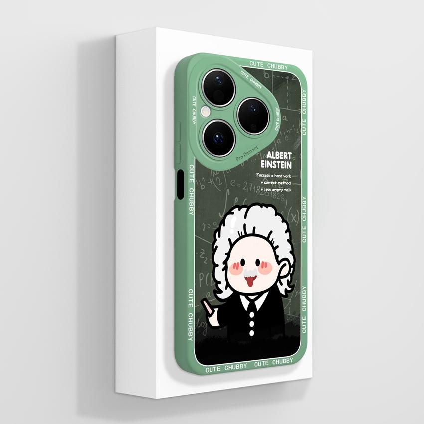 For Huawei Pura 80 Pro Honor X7d X9d X20 V40 Phone Cases Beautiful Village Patterns Lens Protection Liquid Silicone Shockproof Shell For Huawei Casing