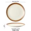 12-inch Japanese Style Round Dinner and Salad Plate