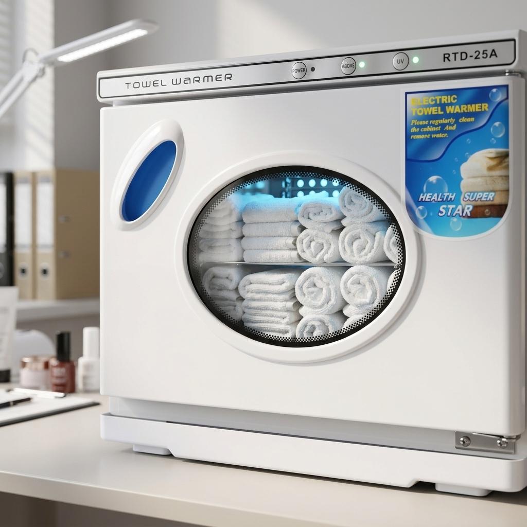 Towel Warmer 25L 225A With Door and Window Beauty Salon Hairdressing Barber Massage Spa