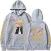 Tokyo Revengers Anime Sweatshirt Graphic Print Hoode Autumn Fleece Street Hoodies Casual Pullover Streetwear