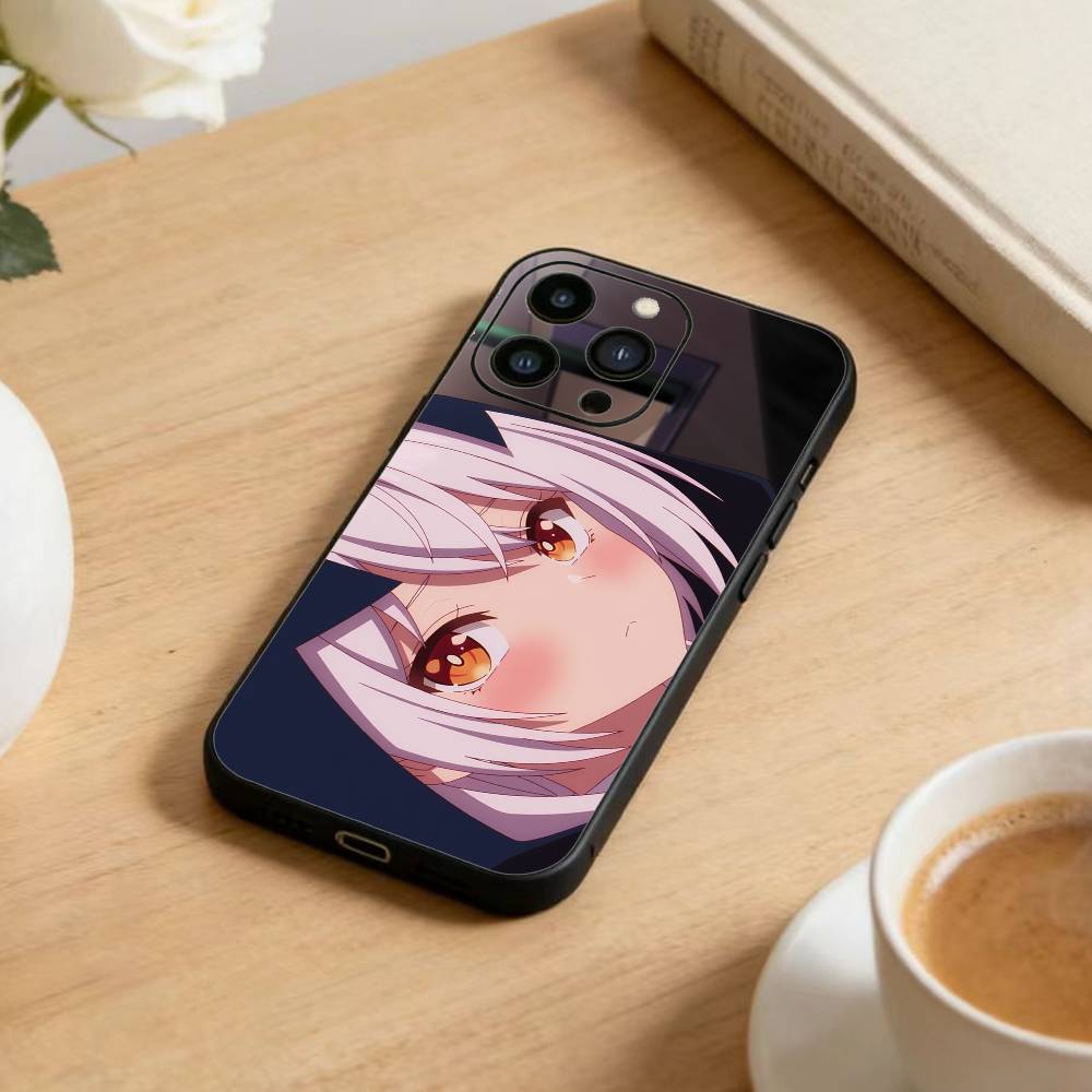 Iroduku The World in Colors Phone Case For iPhone 17 16 15 14 13 12 Max Plus Silicone Black Cover