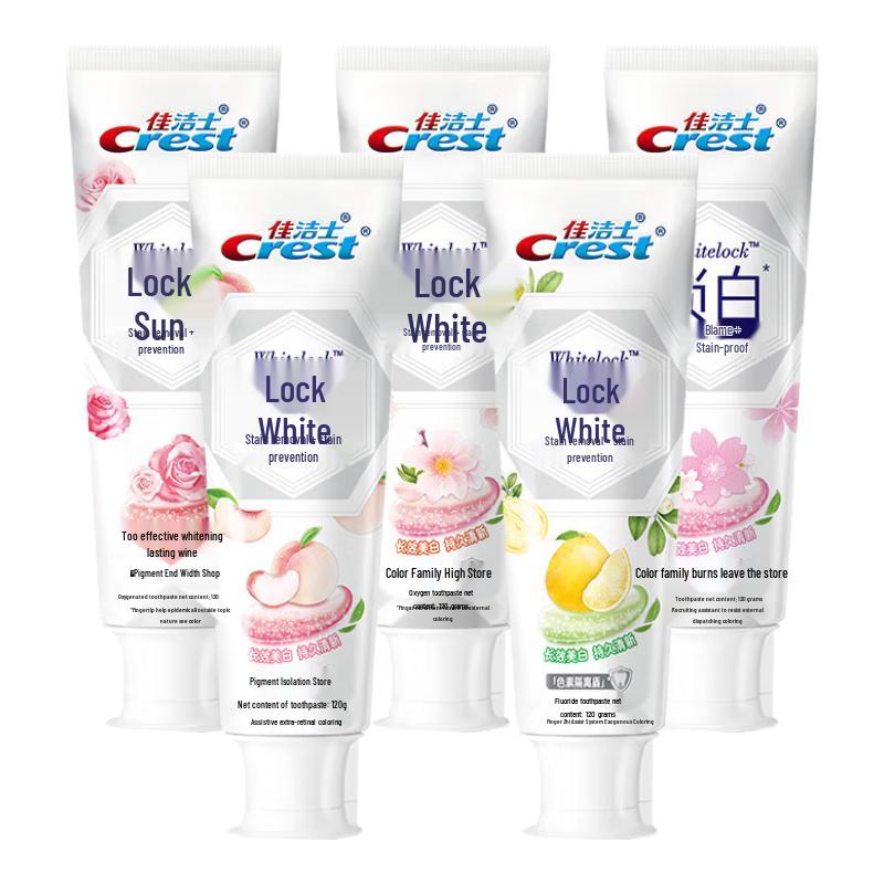 Crest Lock-White Fresh Scent Whitening Toothpaste