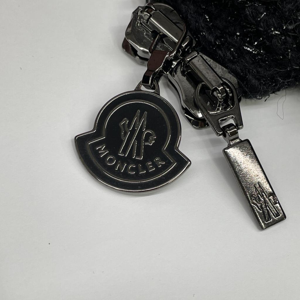 MONCLER Parallel RATEL Black Lamette Tweet Short Down Jacket Jacket 00 blackUsed