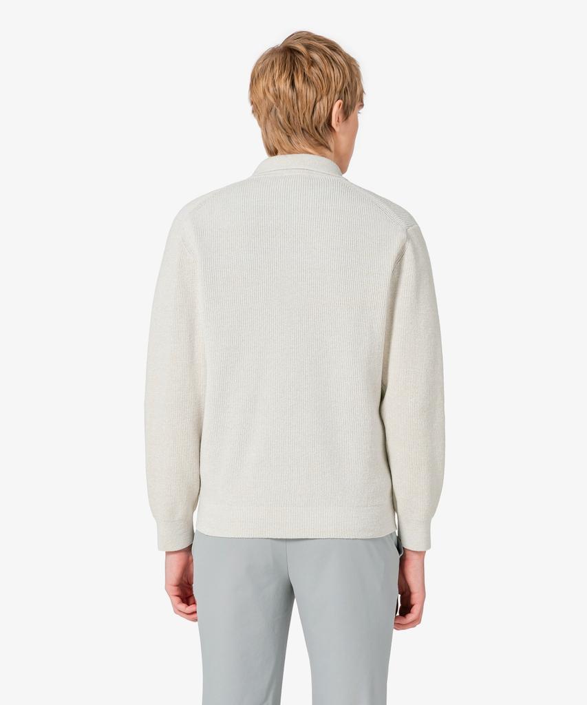 Lacoste Men'S Rib Collar Zip-Up Cardigan Ah403E-56G S7G