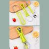 3-in-1 Stainless Steel Fruit Cutter Fruit Carving Cutting Multifunctional Set Kitchen Gadget Essential Kitchen Accessories