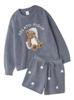 Gelato Pique Exclusive GOOD NIGHT BEAR JQD Pullover Star JQD Shorts Set NVY E-commerce & (PWNT244124) Women's