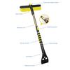 Extendable Car Snow Brush Ice Scraper Heavy-duty Snow Shovel with EVA Grip Snow Removal Tool for Windshield