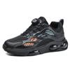 Spring and Summer New Men's Outdoor Shoes Swivel Buckle Breathable Lightweight Sports Shoes Wearresistant Large Sole Men's Shoes